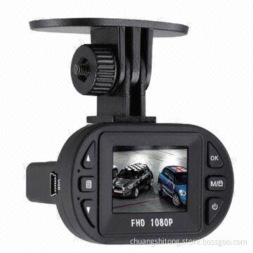 Manual Car Camera HD DVR, 1080p with USB Disk/PC Camera/G-sensor/SOS